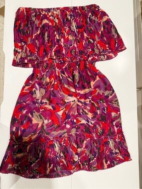 Parker Women’s Off-Shoulder Floral Dress Size Large
